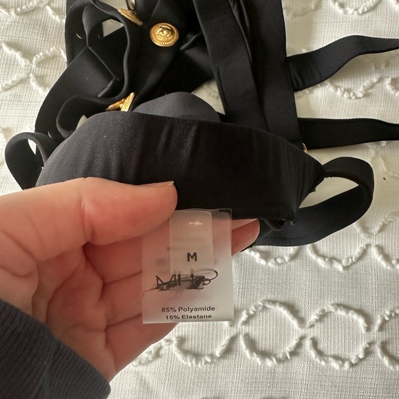 MONICA HANSEN Rich and Fab Cutout Bikini Top - Picture 10 of 14